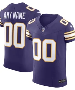 Exceptional Minnesota Vikings Nike Vapor F.U.S.E. Elite Custom Jersey
