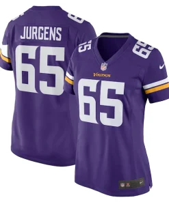 Exquisite Michael Jurgens Minnesota Vikings Nike Women's Game Jersey