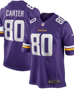 Gorgeous Cris Carter Minnesota Vikings Nike Game Retired Player Jersey