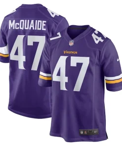 Exquisite Jake McQuaide Minnesota Vikings Nike Game Jersey