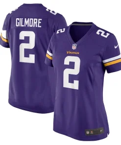 Marvelous Stephon Gilmore Minnesota Vikings Nike Women's Game Jersey