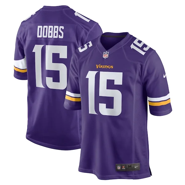 Premium Joshua Dobbs Minnesota Vikings Nike Game Jersey