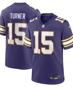 Premium Dallas Turner Minnesota Vikings Nike Alternate Game Jersey