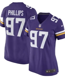 High quality Harrison Phillips Minnesota Vikings Nike Women's Game Player Jersey