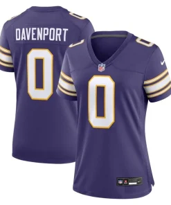 Marvelous Marcus Davenport Minnesota Vikings Nike Women's Classic Player Game Jersey