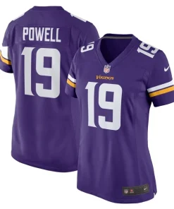Exquisite Brandon Powell Minnesota Vikings Nike Women's Game Jersey