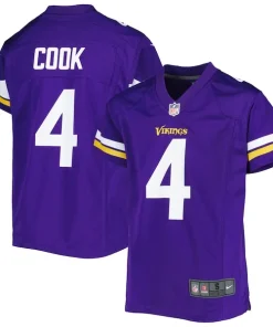 Marvelous Dalvin Cook Minnesota Vikings Nike Youth Game Jersey