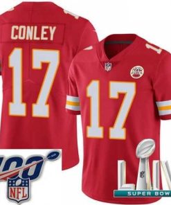 Marvelous 2020 Super Bowl LIV Nike Kansas City Chiefs #17 Chris Conley Red Team Color Vapor Untouchable Limited Player NFL Jersey