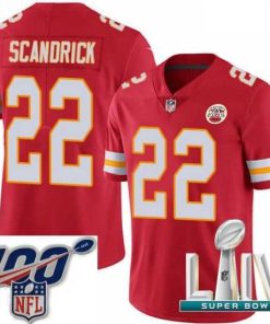 Superb 2020 Super Bowl LIV Nike Kansas City Chiefs #22 Orlando Scandrick Red Team Color Vapor Untouchable Limited Player NFL Jersey
