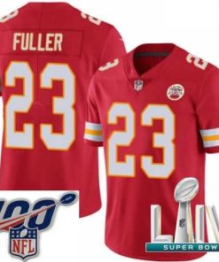 Marvelous 2020 Super Bowl LIV Nike Kansas City Chiefs #23 Kendall Fuller Red Team Color Vapor Untouchable Limited Player NFL Jersey