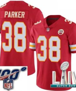 High quality 2020 Super Bowl LIV Nike Kansas City Chiefs #38 Ron Parker Red Team Color Vapor Untouchable Limited Player NFL Jersey