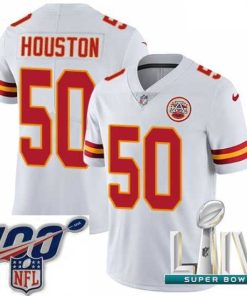 Marvelous 2020 Super Bowl LIV Nike Kansas City Chiefs #50 Justin Houston White Vapor Untouchable Limited Player NFL Jersey