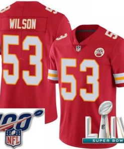 High quality 2020 Super Bowl LIV Nike Kansas City Chiefs #53 Ramik Wilson Red Team Color Vapor Untouchable Limited Player NFL Jersey
