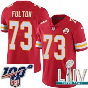 Exceptional 2020 Super Bowl LIV Nike Kansas City Chiefs #73 Zach Fulton Red Team Color Vapor Untouchable Limited Player NFL Jersey