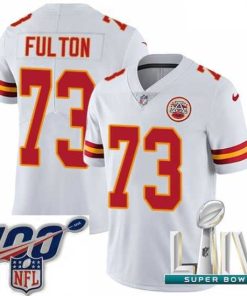 Premium 2020 Super Bowl LIV Nike Kansas City Chiefs #73 Zach Fulton White Vapor Untouchable Limited Player NFL Jersey