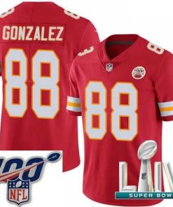 High quality 2020 Super Bowl LIV Nike Kansas City Chiefs #88 Tony Gonzalez Red Team Color Vapor Untouchable Limited Player NFL Jersey