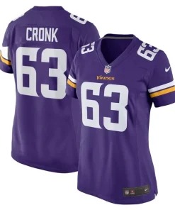 Outstanding Coy Cronk Minnesota Vikings Nike Women's Team Game Jersey
