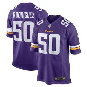 Exceptional Levi Drake Rodriguez Minnesota Vikings Nike Game Jersey