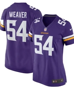Superb Curtis Weaver Minnesota Vikings Nike Women's Home Game Jersey
