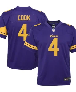 Marvelous Dalvin Cook Minnesota Vikings Nike Youth Game Jersey