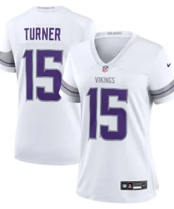 Exceptional Dallas Turner Minnesota Vikings Nike Women's Alternate Game Player Jersey
