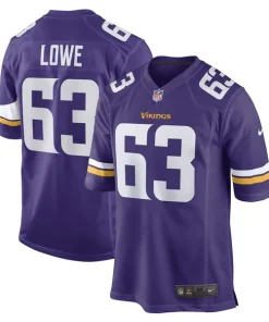 Superb Vederian Lowe Minnesota Vikings Nike Game Player Jersey