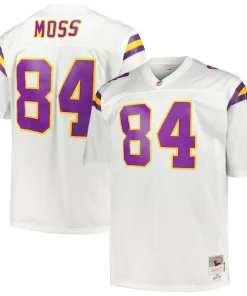 Outstanding Randy Moss Minnesota Vikings Big & Tall 1998 Legacy Retired Player Jersey