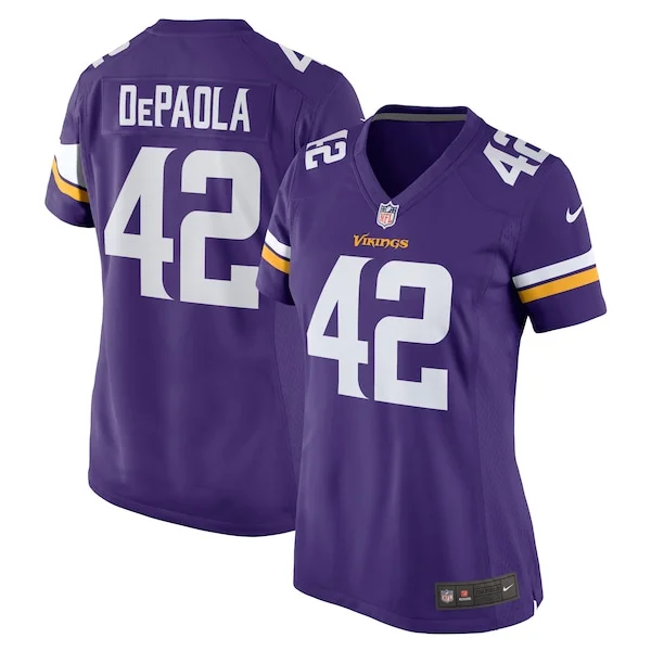Marvelous Andrew DePaola Minnesota Vikings Nike Women's Game Jersey