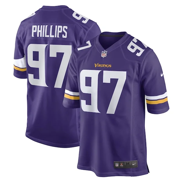 High quality Harrison Phillips Minnesota Vikings Nike Game Player Jersey