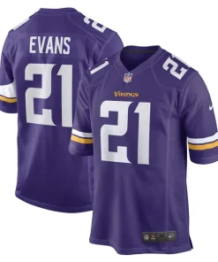 High quality Akayleb Evans Minnesota Vikings Nike Game Player Jersey