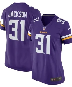 Exquisite Khyree Jackson Minnesota Vikings Nike Women's Game Jersey