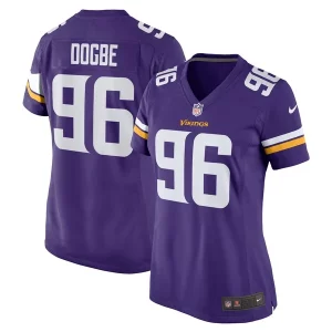 Outstanding Michael Dogbe Minnesota Vikings Nike Women's Team Game Jersey