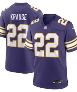 Outstanding Paul Krause Minnesota Vikings Nike Classic Retired Player Jersey