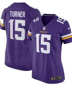 Exceptional Dallas Turner Minnesota Vikings Nike Women's Game Jersey