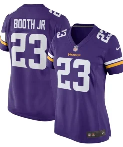 Finest Andrew Booth Jr. Minnesota Vikings Nike Women's Player Game Jersey