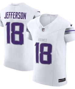Superb Justin Jefferson Minnesota Vikings Nike Alternate Vapor F.U.S.E. Elite Player Jersey