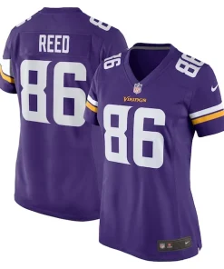 Exquisite Jake Reed Minnesota Vikings Nike Women's Retired Player Game Jersey