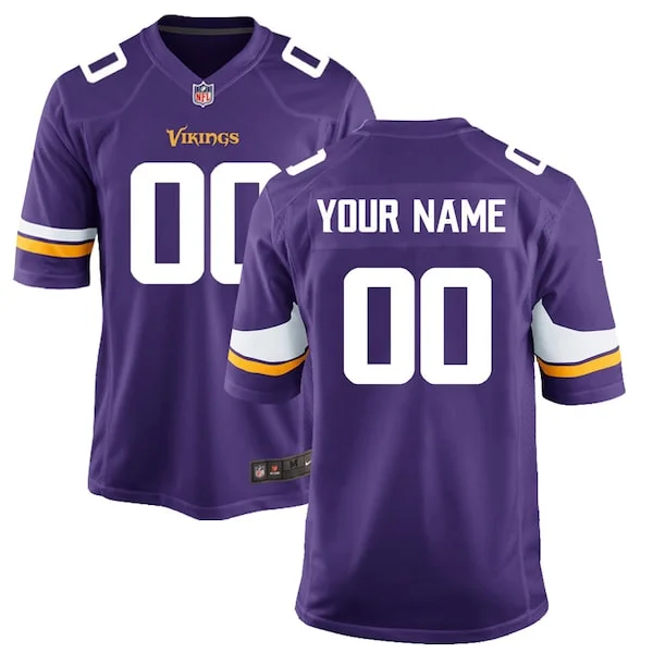 Superb Nike Minnesota Vikings Youth Custom Game Jersey
