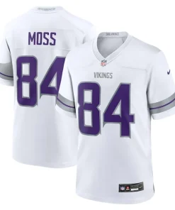 Exquisite Randy Moss Minnesota Vikings Nike Alternate Retired Player Game Jersey