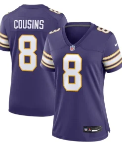 High quality Kirk Cousins Minnesota Vikings Nike Women's Player Jersey