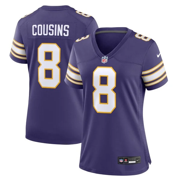High quality Kirk Cousins Minnesota Vikings Nike Women's Player Jersey