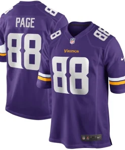 Superior Alan Page Minnesota Vikings Nike Game Retired Player Jersey