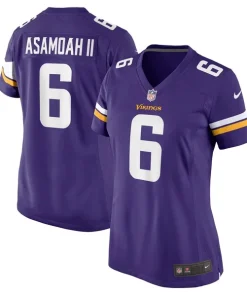 Superior Brian Asamoah II Minnesota Vikings Nike Women's Game Jersey
