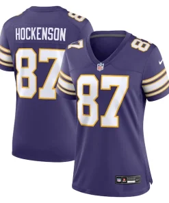Marvelous T.J. Hockenson Minnesota Vikings Nike Women's Player Jersey