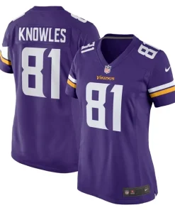 Marvelous Malik Knowles Minnesota Vikings Nike Women's Team Game Jersey