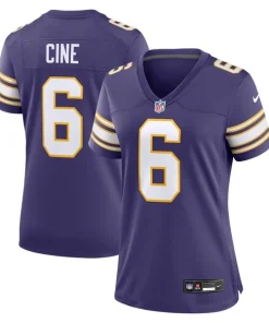 Superior Lewis Cine Minnesota Vikings Nike Women's Classic Player Game Jersey