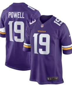 Finest Brandon Powell Minnesota Vikings Nike Game Jersey