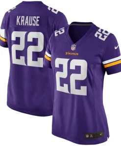 Marvelous Paul Krause Minnesota Vikings Nike Women's Game Retired Player Jersey
