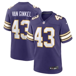 Exquisite Andrew Van Ginkel Minnesota Vikings Nike Alternate Game Jersey