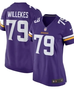 Gorgeous Kenny Willekes Minnesota Vikings Nike Women's Game Jersey